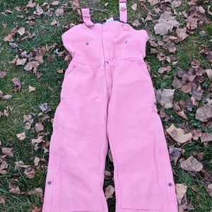 Vintage Carhartt Overalls Rare Barbie Pink